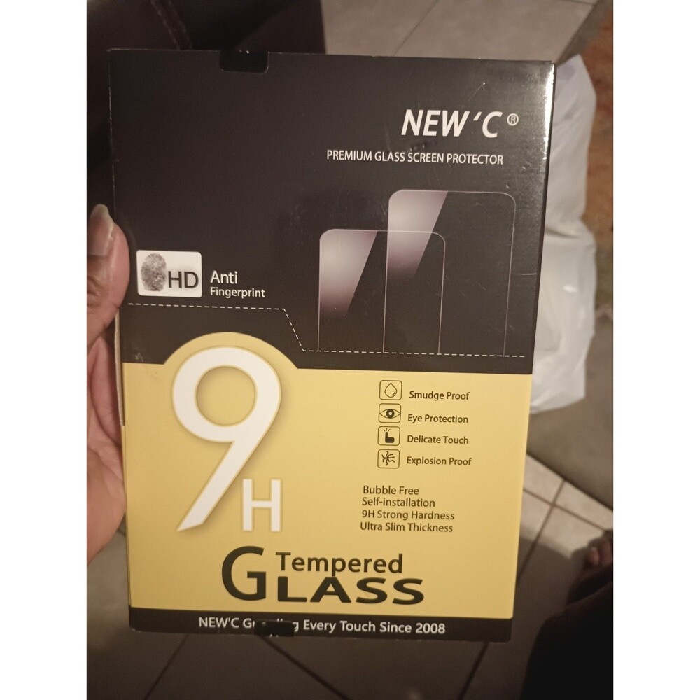 NEW'C 9H Tempered Glass Screen Protector for iPad Air 4/5 10.9 & Pro 11"